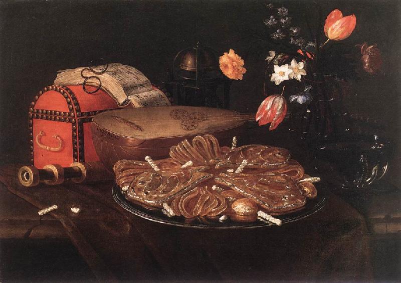 RECCO, Giuseppe Still-life with the Five Senses